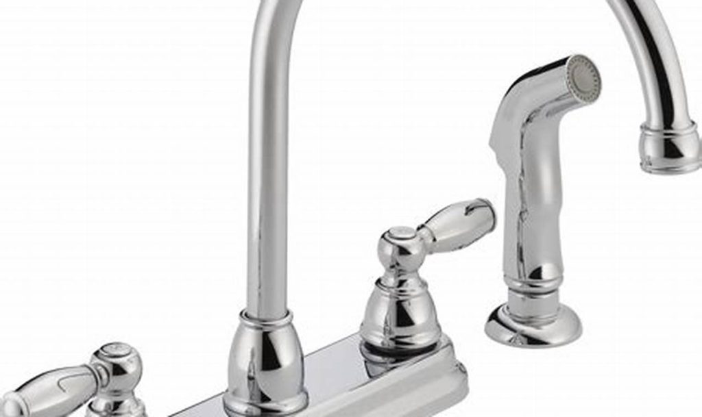 kitchen faucet with side sprayer