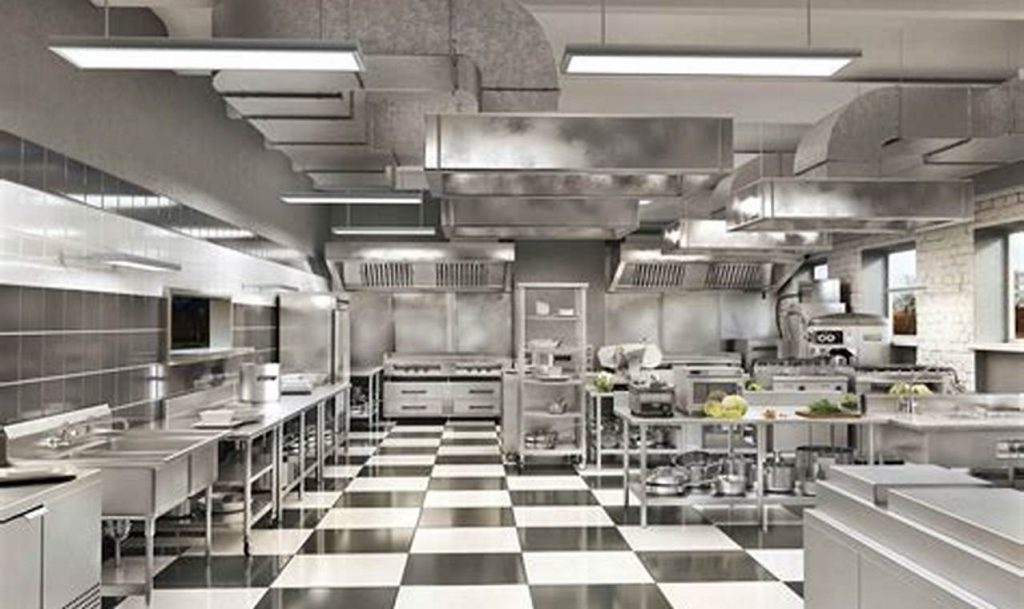 hotel kitchen