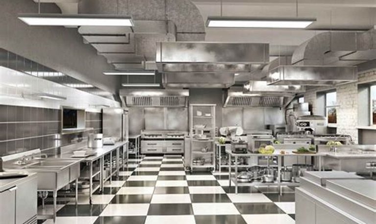 hotel kitchen